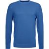 VEQUÈ Maglione Uomo Invernale Girocollo Lana Cashmere Maglioncino Slim Fit Morbido (IT, Testo, XXL, Regular, Regular, Turchese)