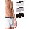 Kappa Confezione da 6 Mutande Boxer Attillati da Uomo, Multicolore, L