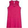 FREDDY Vestito Donna Senza Maniche in Jersey Stampa Floreale e Logo Oro Chiaro sul Davanti