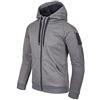 Helikon-Tex Urban Tactical Hoodie Full Zip Melange Grigio Taglia XS