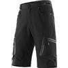 FASCINATDECO Pantaloncini MTB Uomo, Pantaloncini Ciclismo Biciclette con 3D Cuscino, Bici MTB Pantaloni Loose Traspirante Shorts per Ciclismo da Corsa All'aperto
