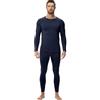 wirarpa Set Termico Uomo Foderata in Pile Leggero Maglia della Salute | Top a Maniche Lunghe e Pantaloni