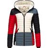 Navahoo Giacca di Transizione da Donna Color Block Giacca Trapuntata con Cappuccio Multiculti XS - XXL, S