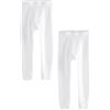 NEXT Ragazzo Confezione da 2 Leggings Termici Bianco 2 Anni-3 Anni