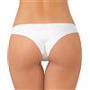 JADEA 6 Pezzi Brasiliana Donna Taglio Laser in Cotone Art. 8001 Slip Donna Cotone Senza Cuciture