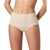 JADEA, 3 Slip Midi Donna Taglio Laser con Pizzo, Mutande Invisibili, 8016 Cipria XL