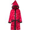 Harry Potter - Harry Potter Robe for Kids - Accappatoio soffice - 100% poliestere, con cappuccio a punta magica - Merchandise ufficiale Harry Potter, Borgogna, 12-13 Anni