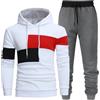 Generico Tuta Sportiva Uomo North Face Jacket Giacca Elegante Felpata Completa Felpa Mezza Zip Maglione Lana Impermeabile Antipioggia