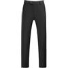 generic Pantaloni eleganti da uomo elasticizzati slim fit con parte anteriore piatta casual smart leggeri da completo business formali per uomo UK, Nero , 6XL