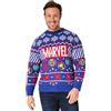 Marvel Maglione Natalizio Uomo, Maglione Natale Divertente - Idea Regalo per Uomo