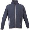 Siry Work Giacca Pile Uomo Zip Lunga con Due Tasche 100% Poliestere JRC Metz