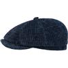 Stetson Hatteras Coppola a Coste Visiera Stile Baseball Prodotto in UE Uomo Autunno Inverno