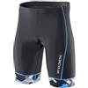 MY KILOMETRE Pantaloncini da Triathlon Uomo - Culotte da Ciclismo Professionale con 2 Tasche Laterali, Traspirante & Asciugatura Rapida Nuoto e Corsa