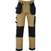 MS9 Pantaloni da Lavoro da Uomo Cargo Riflettente con Tasche Multifunzionali e Ginoccho Cordura Tasche