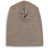 Engel Natur, berretto in lana merino per donna/uomo, 70% lana (kbT), 30% seta, noce, Taglia unica