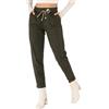 Nina Carter P500 Jeans casual da donna, in stile jogger, a vita alta, pantaloni da jogging estivi