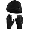 NIKE Fleece Set cappello e guanti Donna (Pacco da 1)