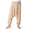 PANASIAM Aladin Pants Cotton, Beige, L