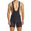 YUFEIDA Camicie sportive da uomo Active Undershirts One Piece Boxer Singlet Wrestling Bodywear strati di base attivi Body, Colore: nero., M