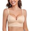 DotVol Donna Pullover Push Up Reggiseno Senza Ferretto Comodo Reggiseno Imbottito per Le Donne Senza Ferretto Grandi Taglie Biancheria Intima Tutti i Giorni Reggiseno