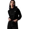Calvin Klein Jeans Calvin Klein Donna Felpa Ck Embroidery con Cappuccio, Nero (Ck Black), L