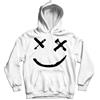 Generico Felpa Musica Trap Smile XX - Felpa con Cappuccio Trapper Dj