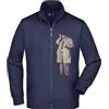 Vestin Felpa Unisex Full Zip - TENENTE Colombo - Super vestibilità Top qualità