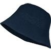 styleBREAKER Cappello da Sole Femminile in Paglia di Carta Pieghevole, Cappello da Pescatore Leggero con Fascia Antiscivolo, Protezione Solare Estiva per Outdoor e Spiaggia, Blu Scuro