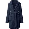 Generico Vestaglia Uomo Invernale Pile Pesante Vestaglia Con Cintura Leggero Tinta Unita Vestaglie Flanella Lunga Assorbente Kimono Pigiama Morbido Comodo Vestaglia Da Notte Homewear Per Casa Spa Hotel