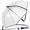 iX-brella iX Brella, ombrello con tracolla a spalla, l'automatico permette di avere le mani libere Trasparente trasparente 100 cm