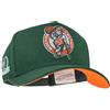 Mitchell & Ness Berretto NBA Verde Arancione | Pro Crown Fit | con chiusura Snapback regolabile, Boston Celtics, Taglia unica