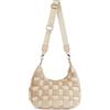 Braccialini Borsa Donna Icons a Spalla Mezzaluna Eco-pelliccia