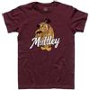 3styler T-shirt uomo Muttley cartoni anni 70 maglietta cotone maniche corte cane dog corse auto races - Linea Classic - 100% Cotone 185 gr/mq shirt - Linea Classic - 100% cotone 185 gr/mq (M, Bordeaux)