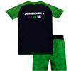MINECRAFT Set Costume da Bagno | Boxer Mare Bambino | Costume da Bagno Ragazzo Gamer | 12-13 Anni
