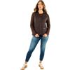 Barbour Gilet senza maniche in pile betty liner br71 marrone