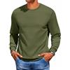 COOFANDY Felpa da Uomo con Collo Rotondo Casual Pullover Crewneck Felpa Senza Cappuccio Camicia A Maniche Lunghe Felpe di Base per Gli Uomini
