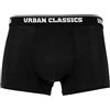 Urban Classics Boxer Confezione da 3 Pezzi Pantaloncino, Red Plaid AOP+Moose AOP+Blk, XL (Pacco da 3) Uomo