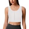 GCTBL Binder Seno per Transgender FTM Donna Mezza Binder BH Tomboy Trans Traspirante Cerniera Corsetto