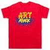 My Icon Art & Clothing Art Attack Kids TV Logo Buchanon Costume - Maglietta da uomo, Colore: rosso, M