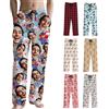 Tingwei Pantaloni del Pigiama personalizado per Uomo Pantaloni del Pigiama Divertenti su personalizada Loungewear, Set di Pigiami, pantaloni pigiama con Foto, Volto, Testo - Regalo per Donna