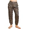 PANASIAM Pantaloni da donna in tessuto, pantaloni estivi in cotone, morbidi e opachi, con elastico in vita sulla schiena e 2 grandi tasche per il tempo libero