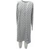 Saggio Karel Camicia da Notte Puro Caldo Cotone Donna Profumatore Omaggio 5026GRIGIO L