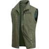 MeiLayM Uomo All'aperto Gilet Multi-Tasca Cotone Gilet da Pesca Leggero Traspirante Giubbotti Gilet vintage Casual Sport Giubbino Senza Maniche Caccia Fotografi