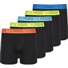 Puma 5 Pack Performance Boxer Briefs Boxer Corti Uomo