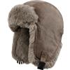 Clakllie Cappelli Aviatore da Uomo Brown