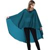 BEAUTELICATE Scialle Coprispalle Chiffon Donna Elegante Stola Cape Mantello per Sposa Estivo Cerimonia Matrimoni Cerimonia Festa Teal blue, Taglia unica