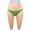 LCUPPON Silicone Body Shaper Shorts Shapewear 4a Grade per Le Donne 100% Silicone (IT, Testo, Taglia Unica, Regular, Regular, Tan)