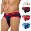 Arjen Kroos Pacco da 3 Slip Uomo Cotone, Design Esclusivo, Mutande Uomo