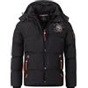 Geographical Norway Men's Quilted Winter Jacket - Lined Warm Anorak - Outdoor Ski Snowboard Jacket for Winter/Autumn in Bundle with UD Beanie, S