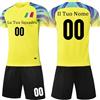 OPUTWDF Maglietta Calcio Personalizzata Bambini con Il Tuo Nome - Divisa Calcio Personalizzata con Il Tuo Nome Numero Squadra E Logo